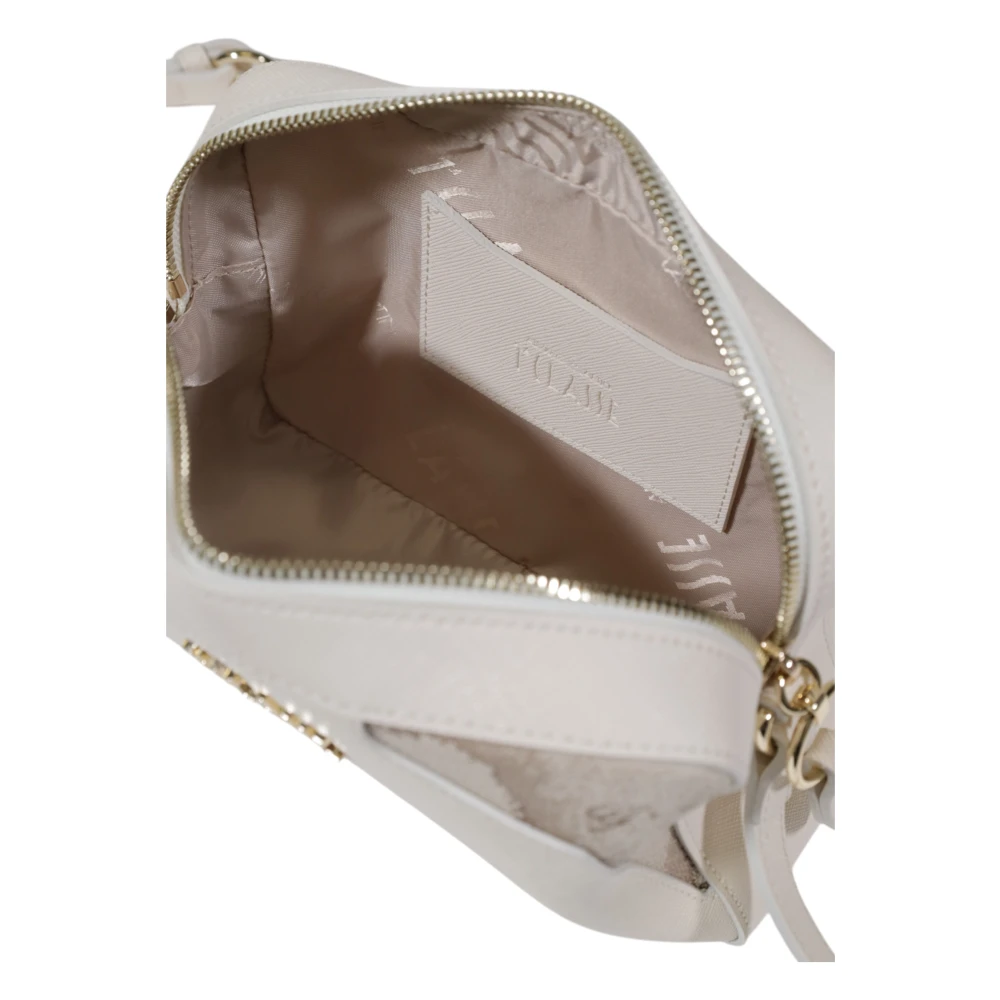 Alviero Martini 1a Classe Stijlvolle Kleine PVC Dames Tas Beige Dames