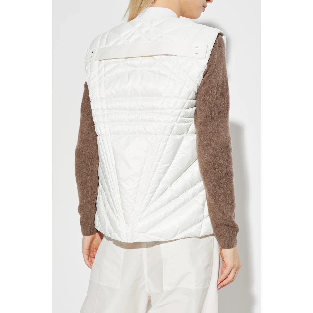 Rick Owens Megapenta Flight Vest White Heren