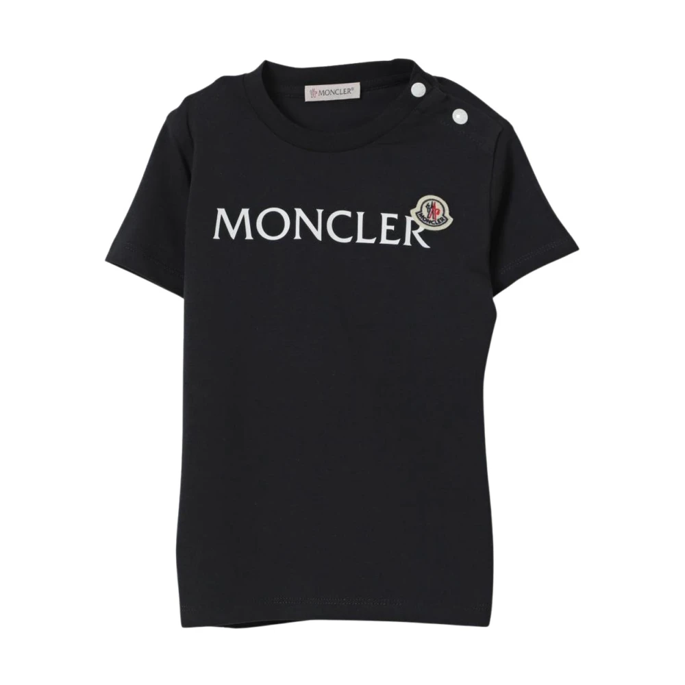 Moncler Unisex Kids White Kids Crew Neck T-Shirt