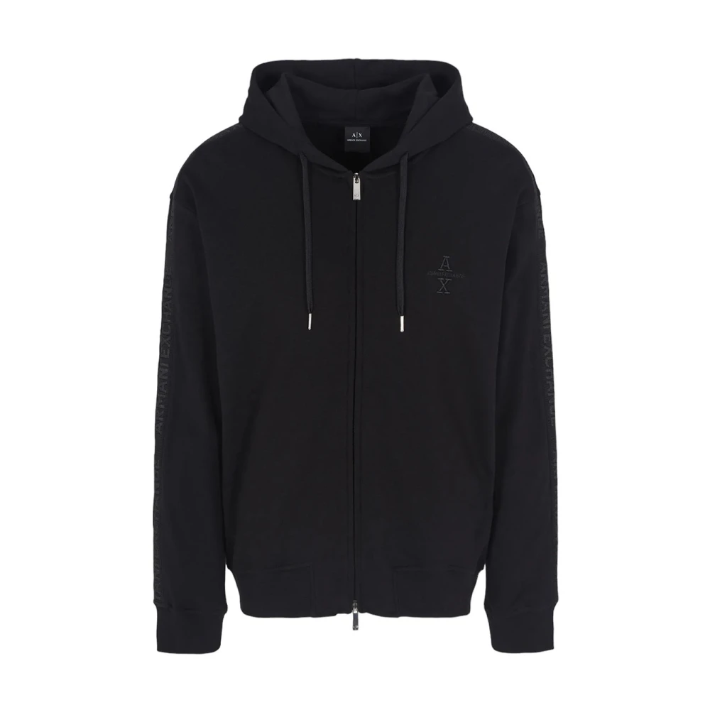 Armani Exchange Zwarte Sweatshirt 6dzmlc zjnnz Black Heren