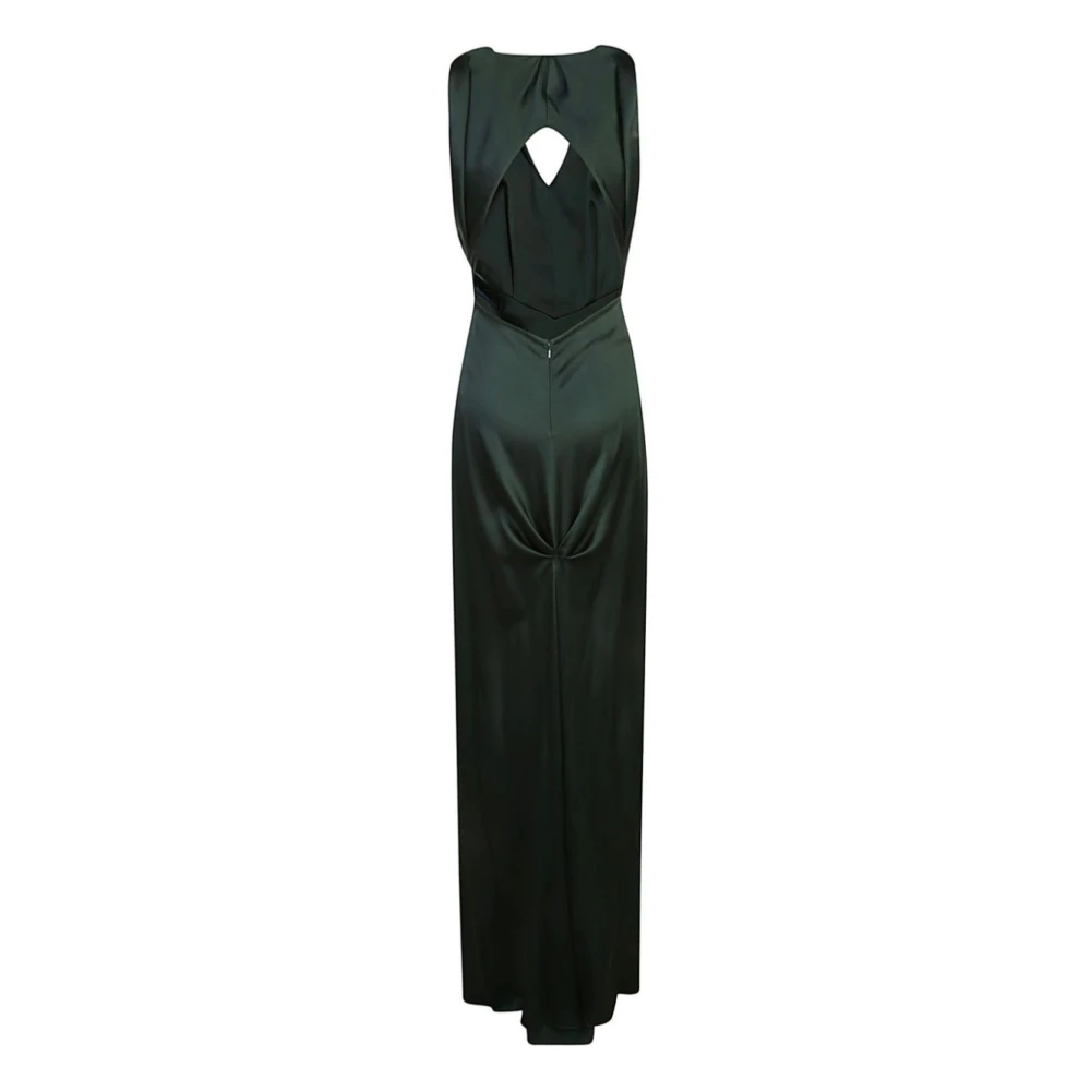 Victoria Beckham Groene Maxi Jurk voor Vrouwen Green Dames