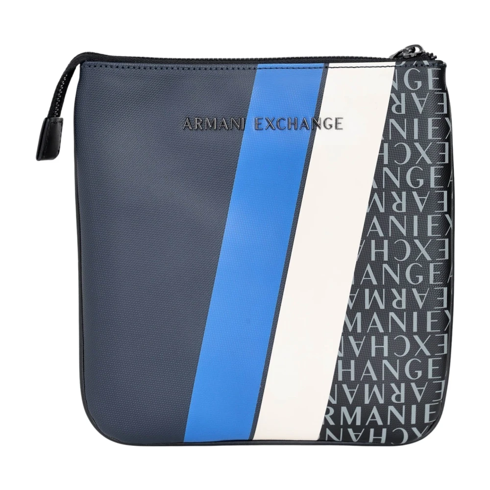 Armani Exchange Crossbody tas Modern Design Multicolor Heren