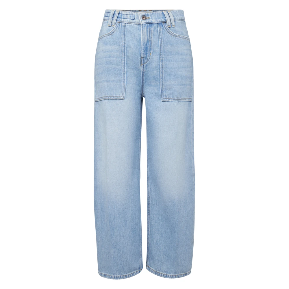 Drykorn Women's Blue Derive 10 Jeans - Loose Fit Jeans - W28 L34 - Jeans