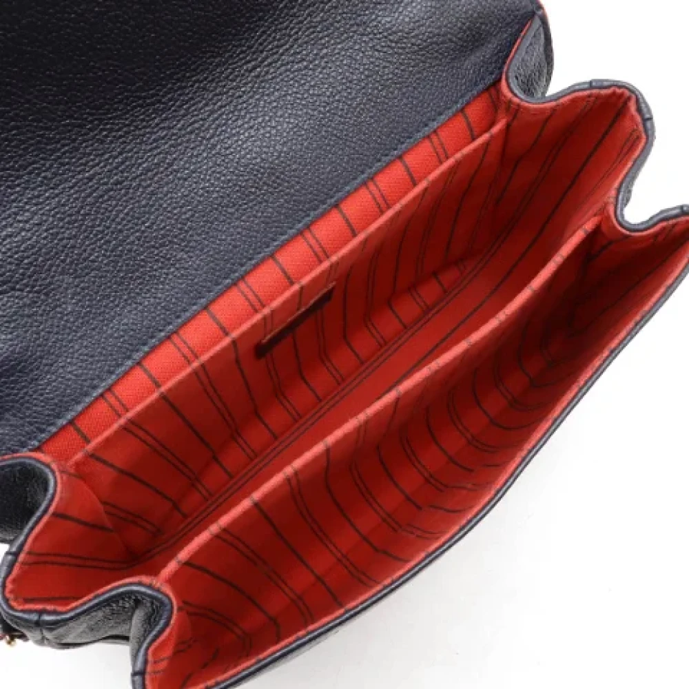 Louis Vuitton Vintage Pre-owned Leather handbags Red Dames