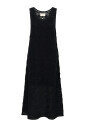 robe-en-tricot-noir-avec-qualite-a-motifs