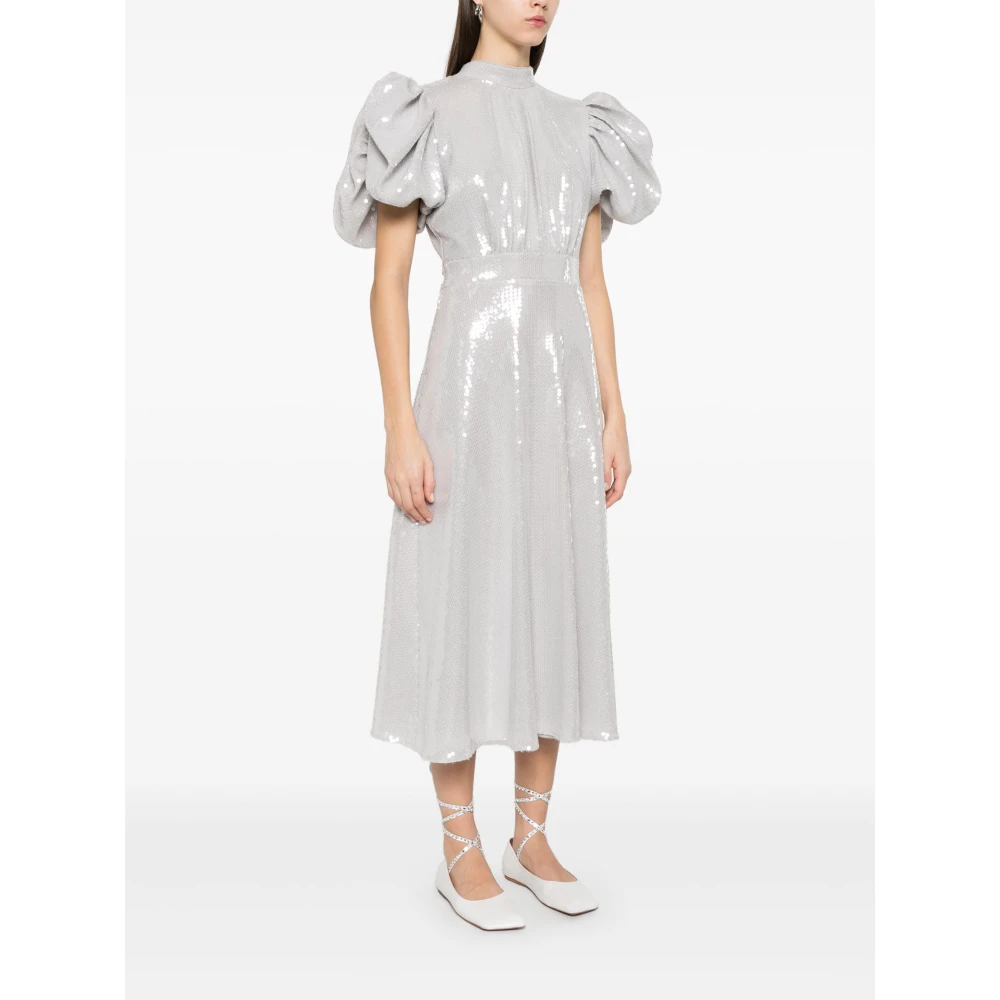 Rotate Birger Christensen Sequin Midi Pofjurk Gray Dames