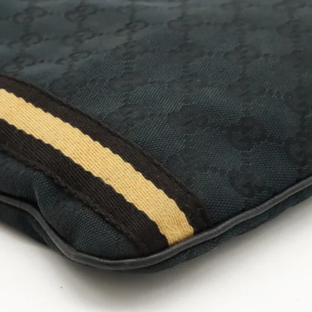 Gucci Vintage Pre-owned Canvas gucci-bags Black Dames