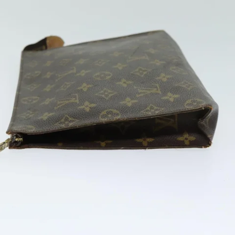 Louis Vuitton Vintage Pre-owned Canvas pouches Brown Dames