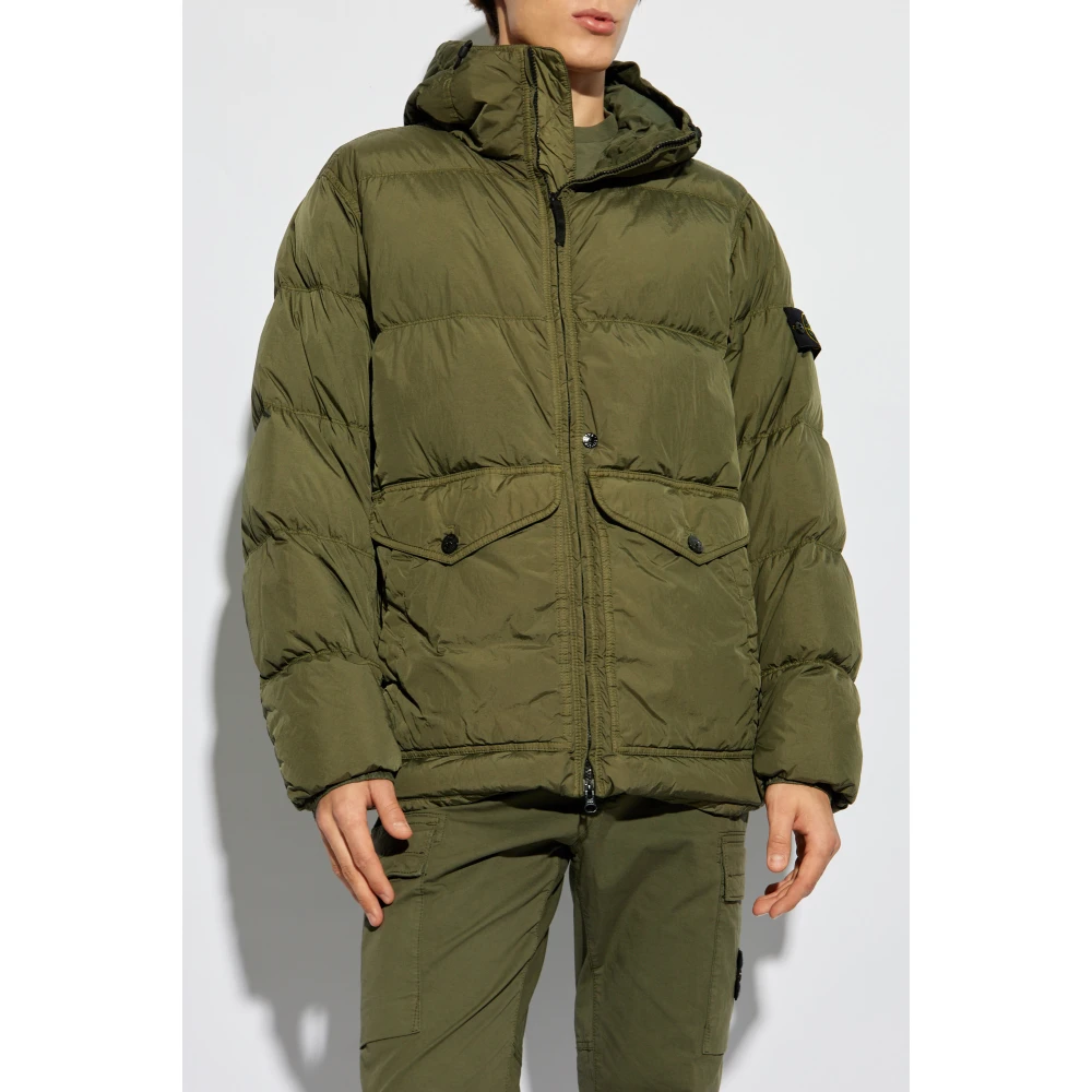 Stone Island Capuchonjas Green Heren