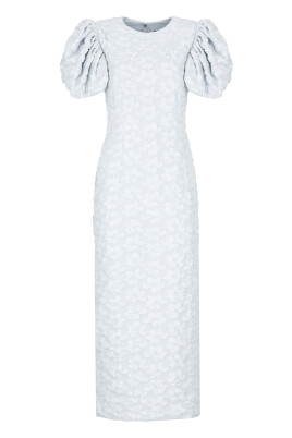 light-blue-midi-dress-with-relief-pattern
