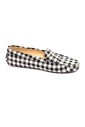 mocassin-noir-en-daim-a-carreaux