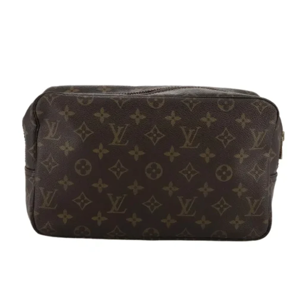Louis Vuitton Vintage Pre-owned Canvas clutches Brown Dames