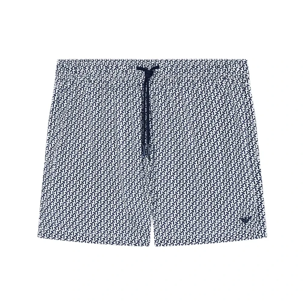 Emporio Armani Uomo Bianco Costumi Da Bagno, Xl, New,