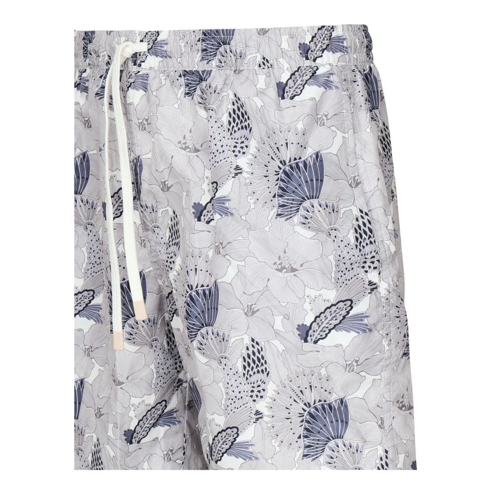 Eleventy Grijze Sea Kleding met Elastische Tailleband Gray Heren
