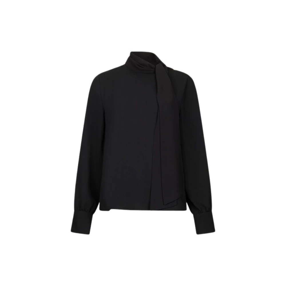 Liu Jo Femme Noir - Blouse Élégante - Blouses Et Chemises - Taille: 44 Fr