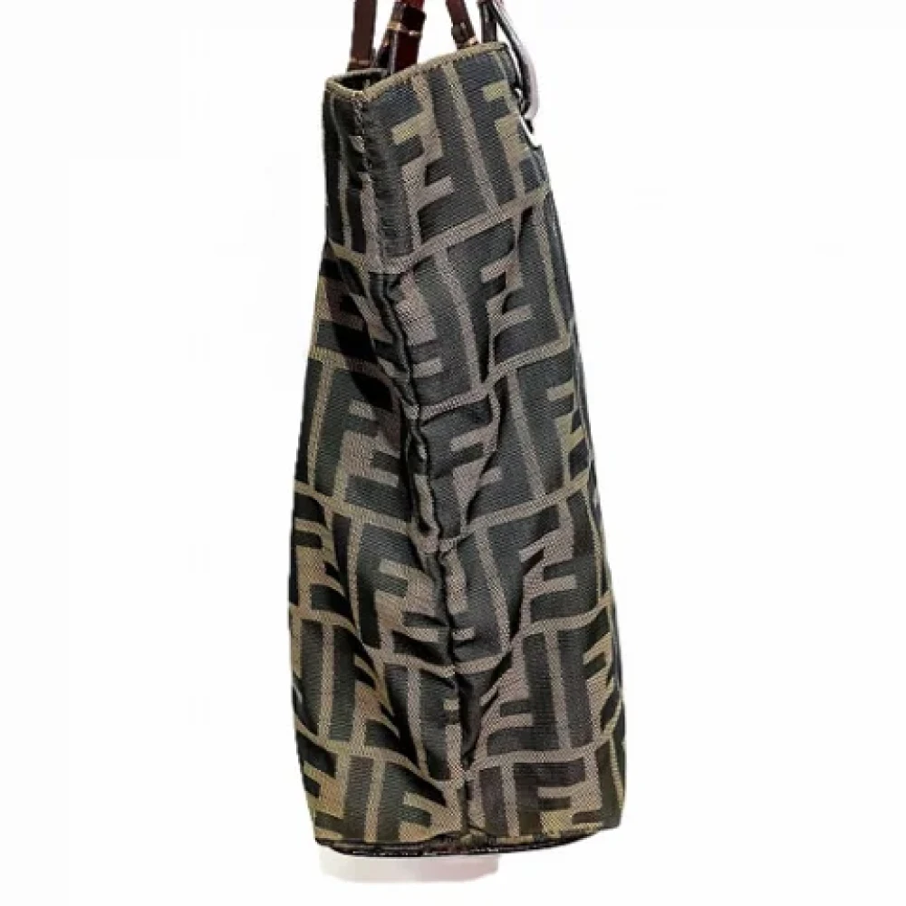 Fendi Vintage Pre-owned Leather fendi-bags Brown Dames