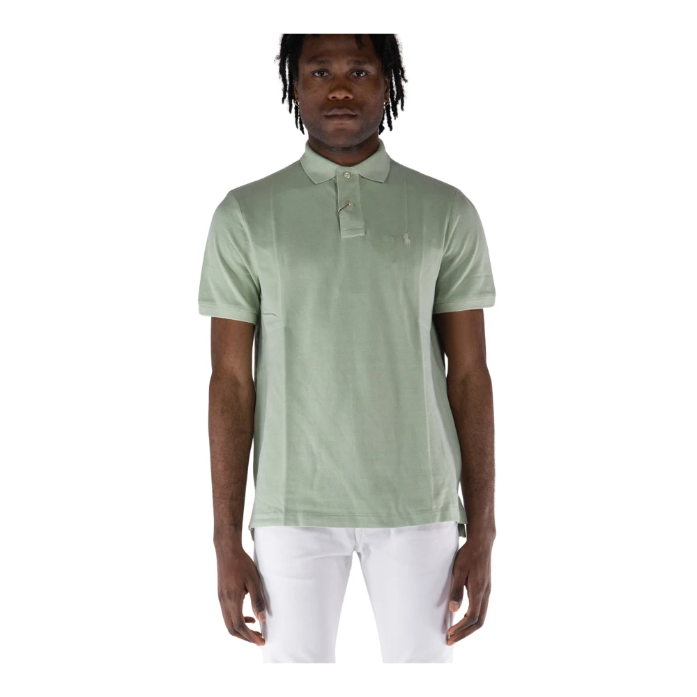 Ralph Lauren Groene Classic Fit Polo Shirt Green Heren