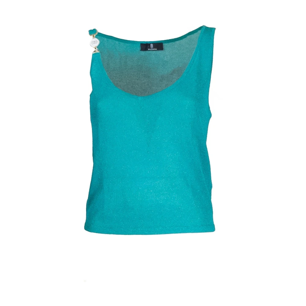 Fracomina Donna Blu Top, Xs, New,