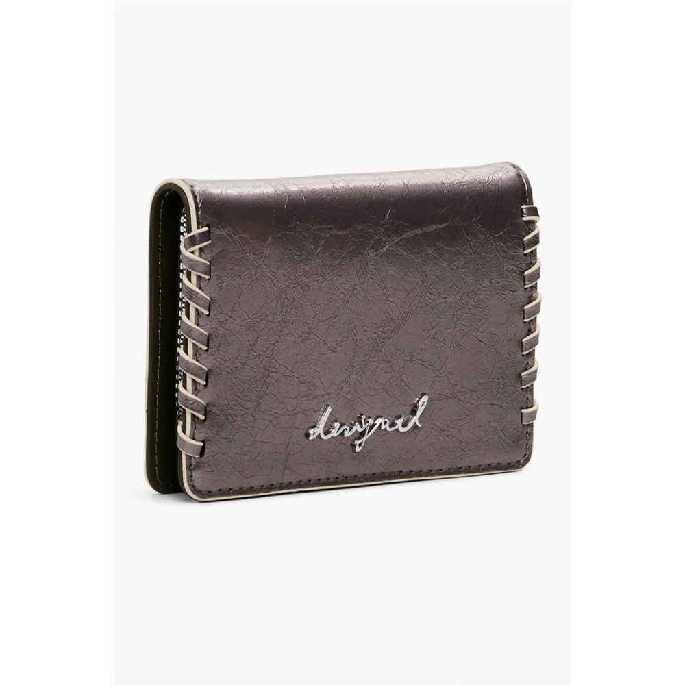 Desigual Bronzo Polyurethane Women Wallet - Image 4