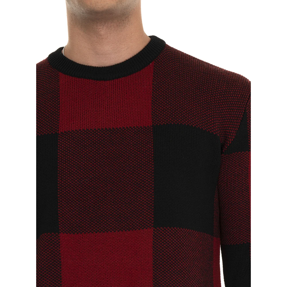 Woolrich Gezellig Gebreide Trui voor Winterdagen Multicolor Heren