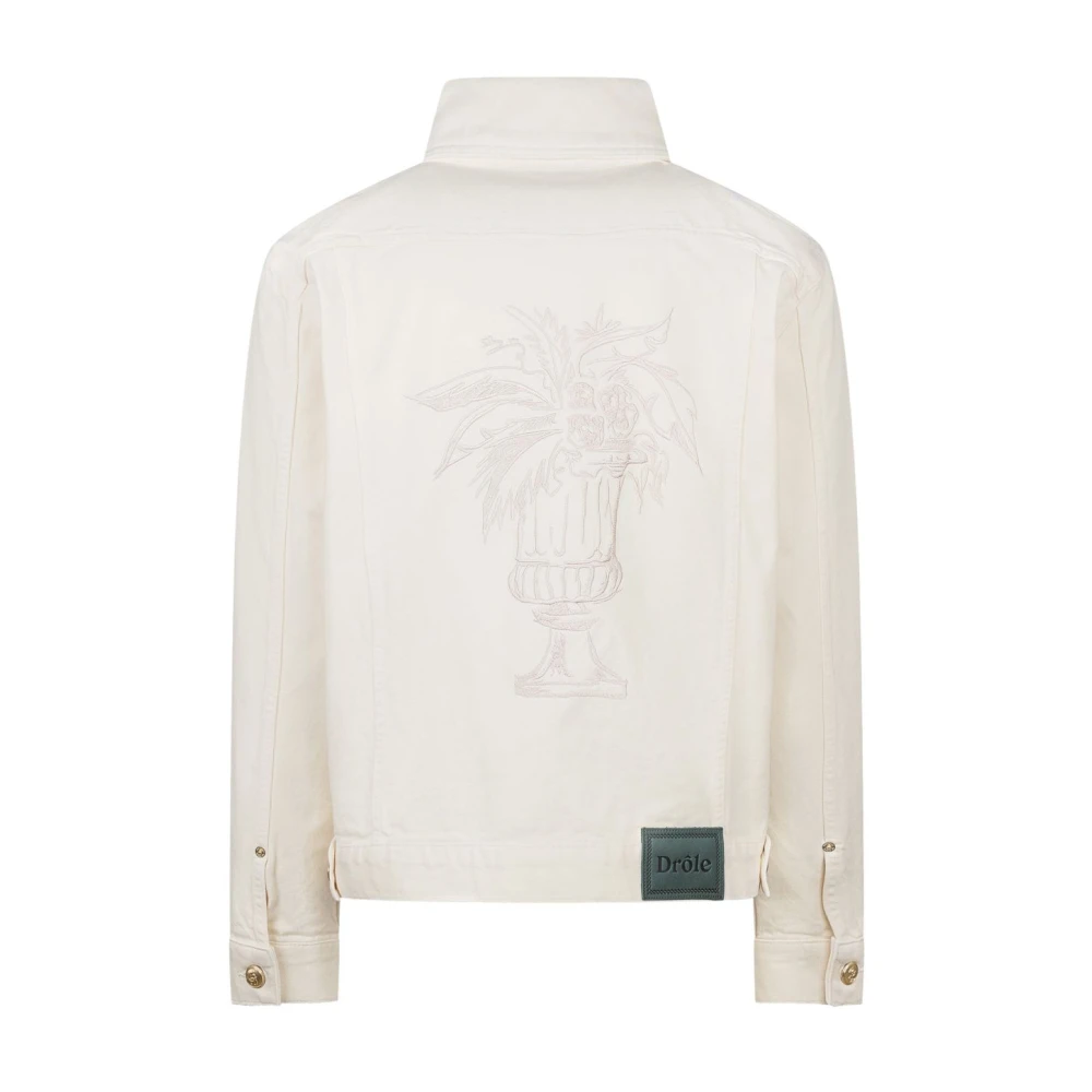 Drole de Monsieur Witte Denim Jack White Heren