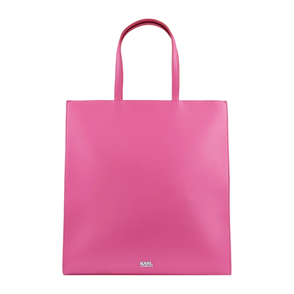 Karl Lagerfeld Handtas Vrouw Rits Pink Dames