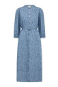 robe-en-jean-avec-manches-3-4-et-col-mandarin