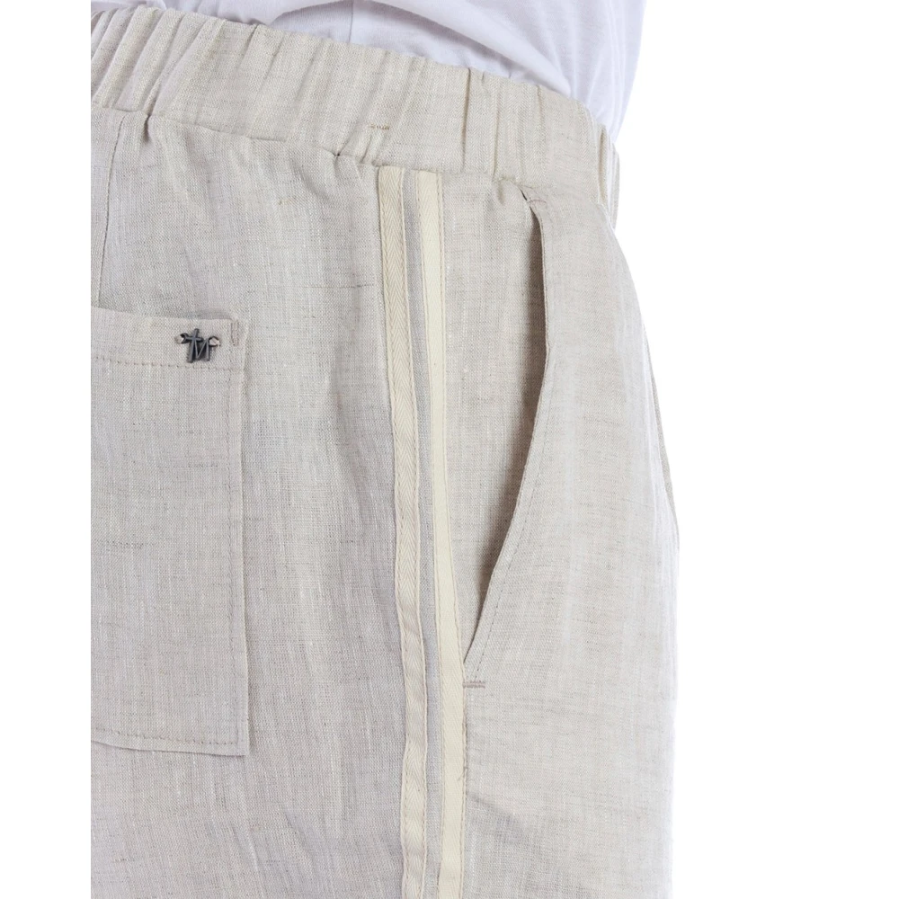 Daniele Alessandrini Klassieke Denim Jeans Beige Heren