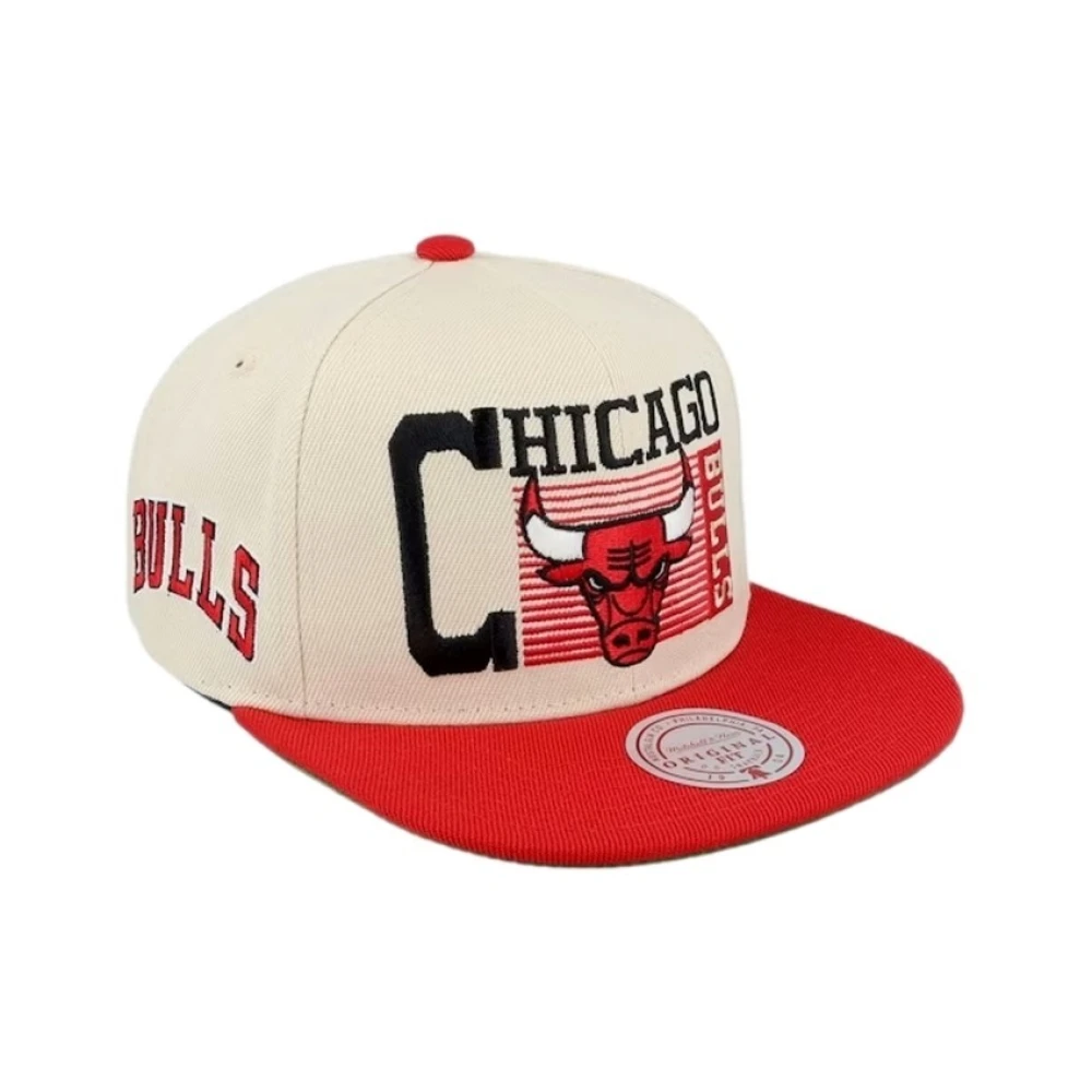Mitchell & Ness Witte Bulls Speed Zone Snapback Pet Multicolor Heren