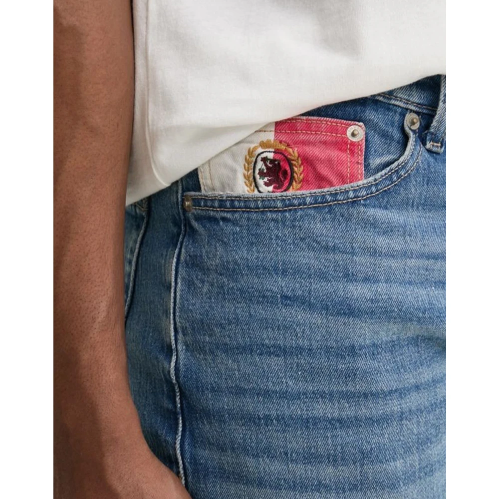 Tommy Hilfiger Slim Straight Fit Jeans Blue Heren