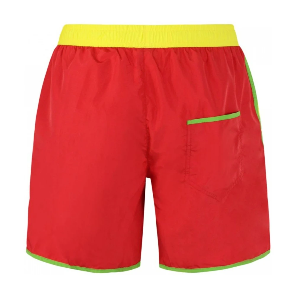 Moschino Heren Zwemshorts Multicolor Strandkleding Yellow Heren