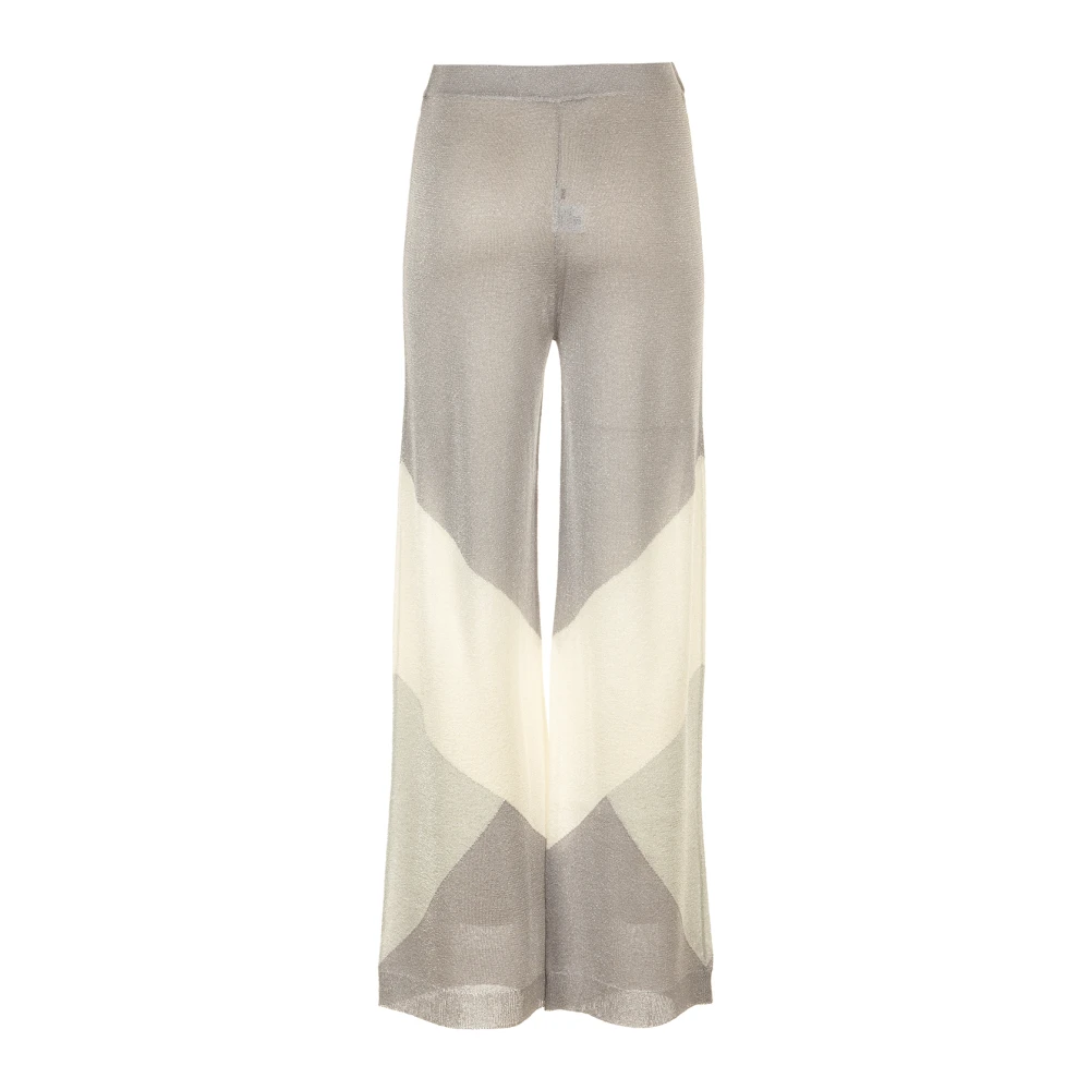 Kangra Wide Trousers Gray Dames
