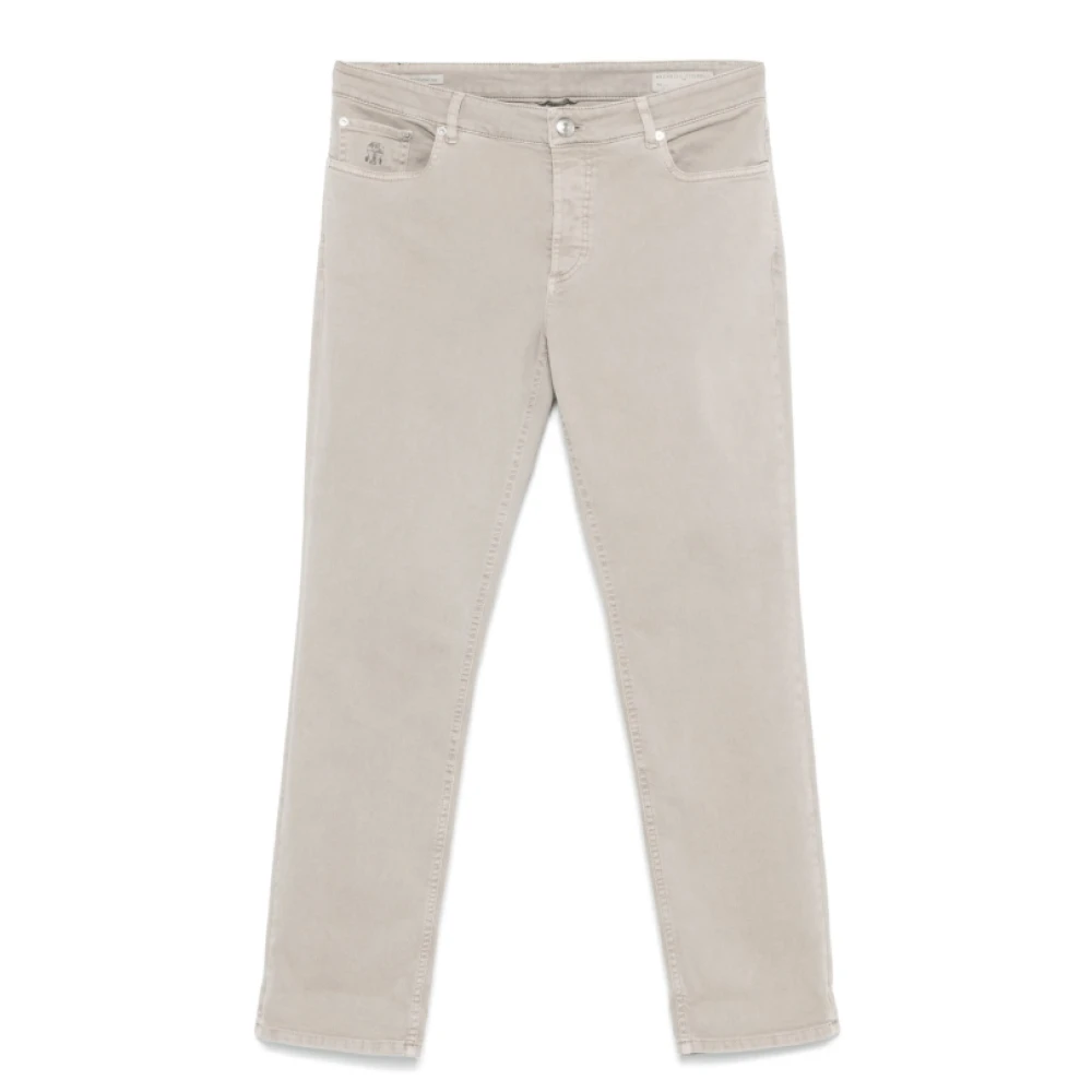 Trousers > Straight Trousers - - Brunello Cucinelli - Modalova