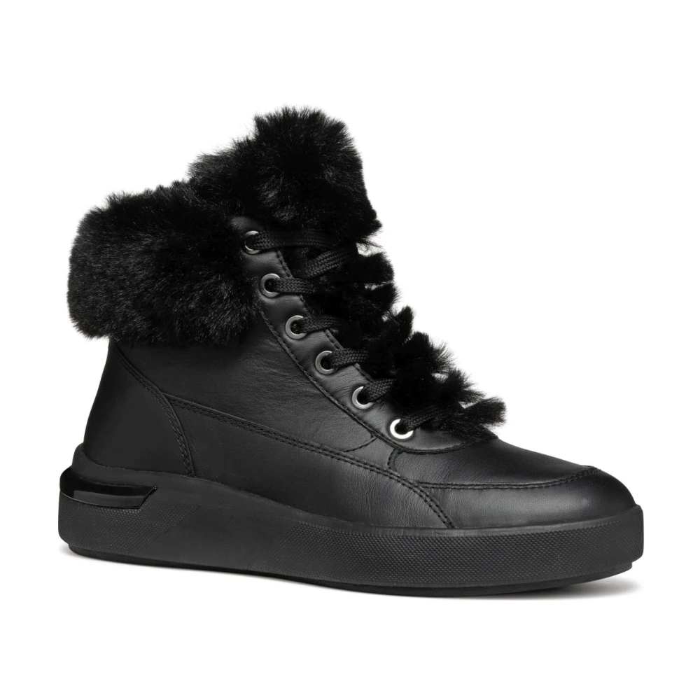 Geox Black Winter Boots, Female, 5 Uk, Ankle Boots For Women
