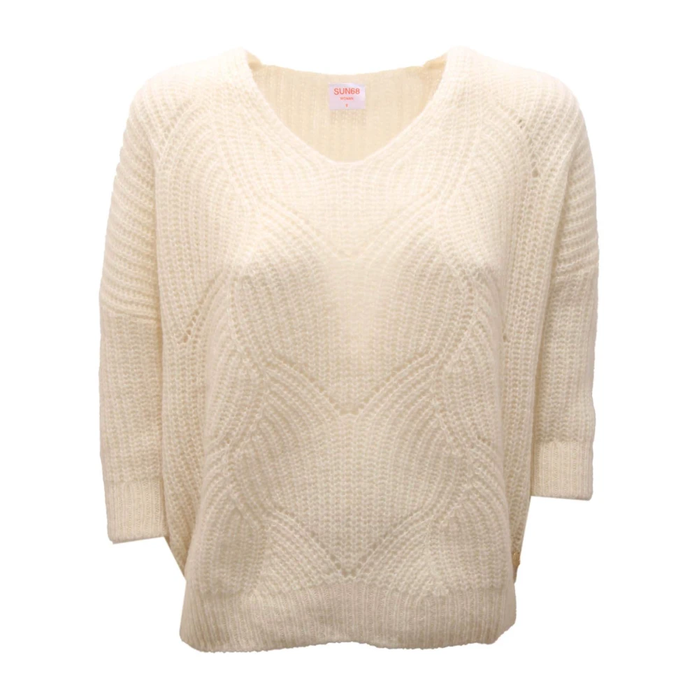Knitwear > V-neck Knitwear - - Sun68 - Modalova