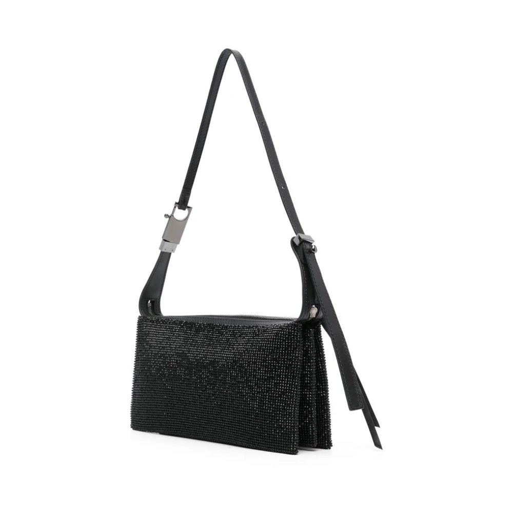 Benedetta Bruzziches Zwarte Tas met Bovenrits Black Dames