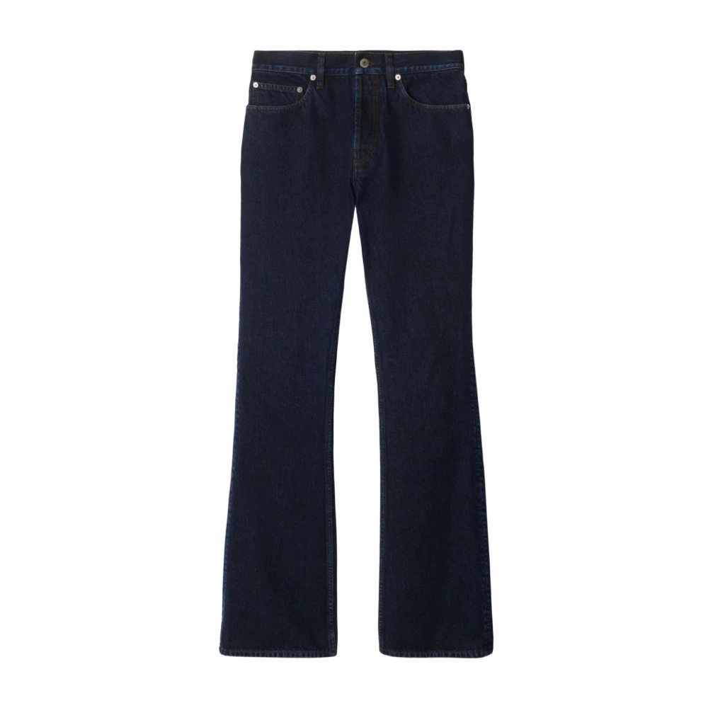 Burberry Blauwe Indigo Jeans Klassiek Vijf Zakken Blue Dames
