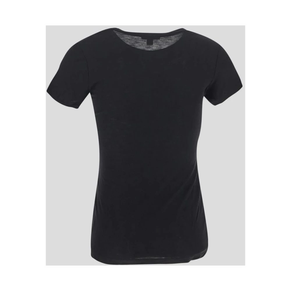 James Perse T-Shirts Black Dames