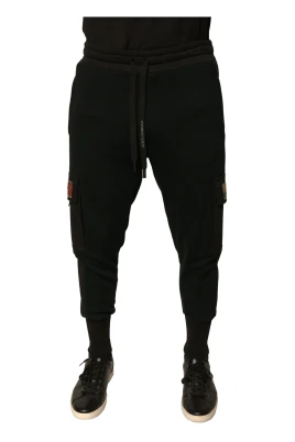 Cargo Jogger Sweatpants med Logo Detaljer