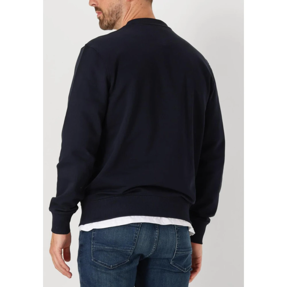 Tommy Hilfiger Essential Terry Crewneck Sweater Blue Heren