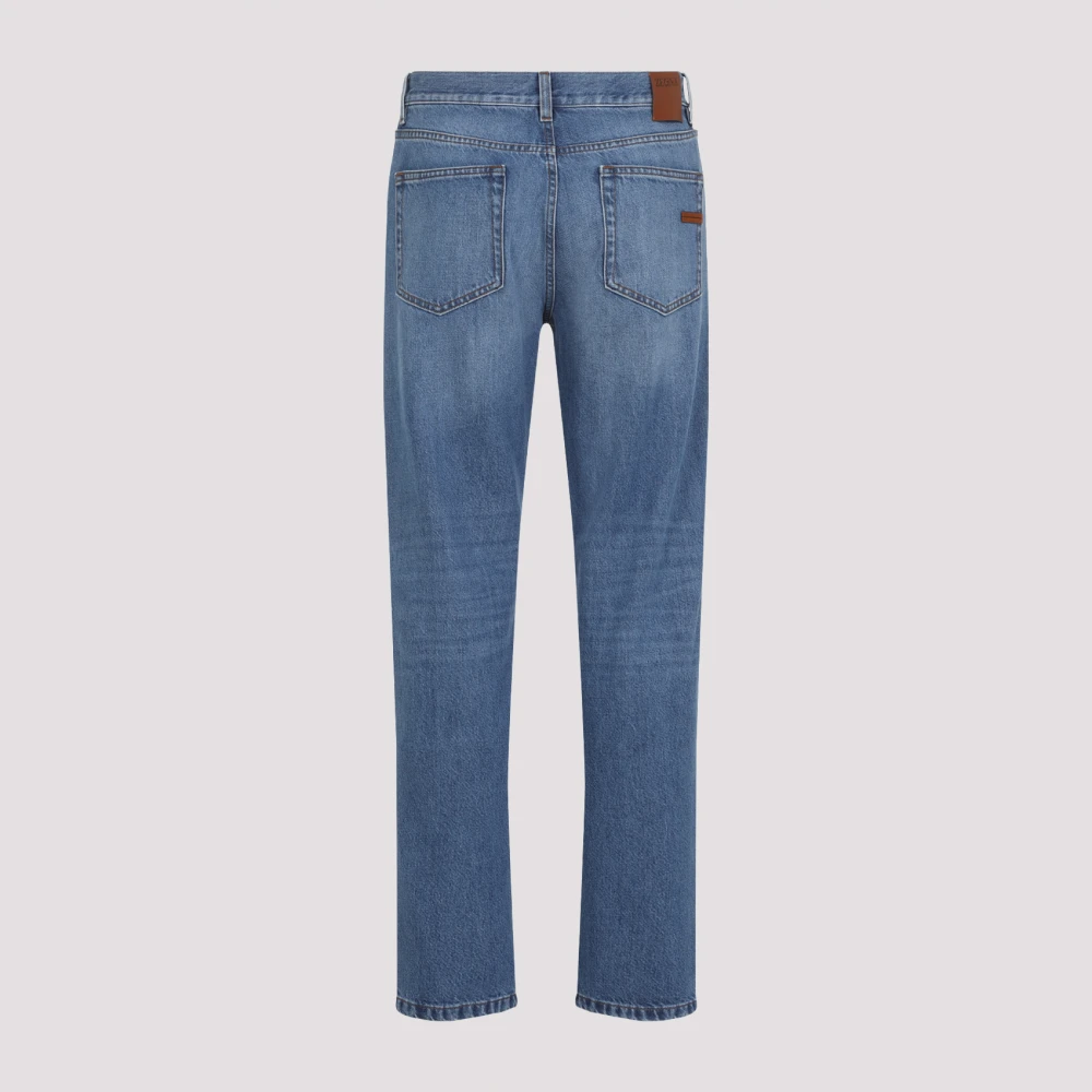 Ermenegildo Zegna Blauwe City Jeans Verhoog Garderobe Stijlvol Blue Heren