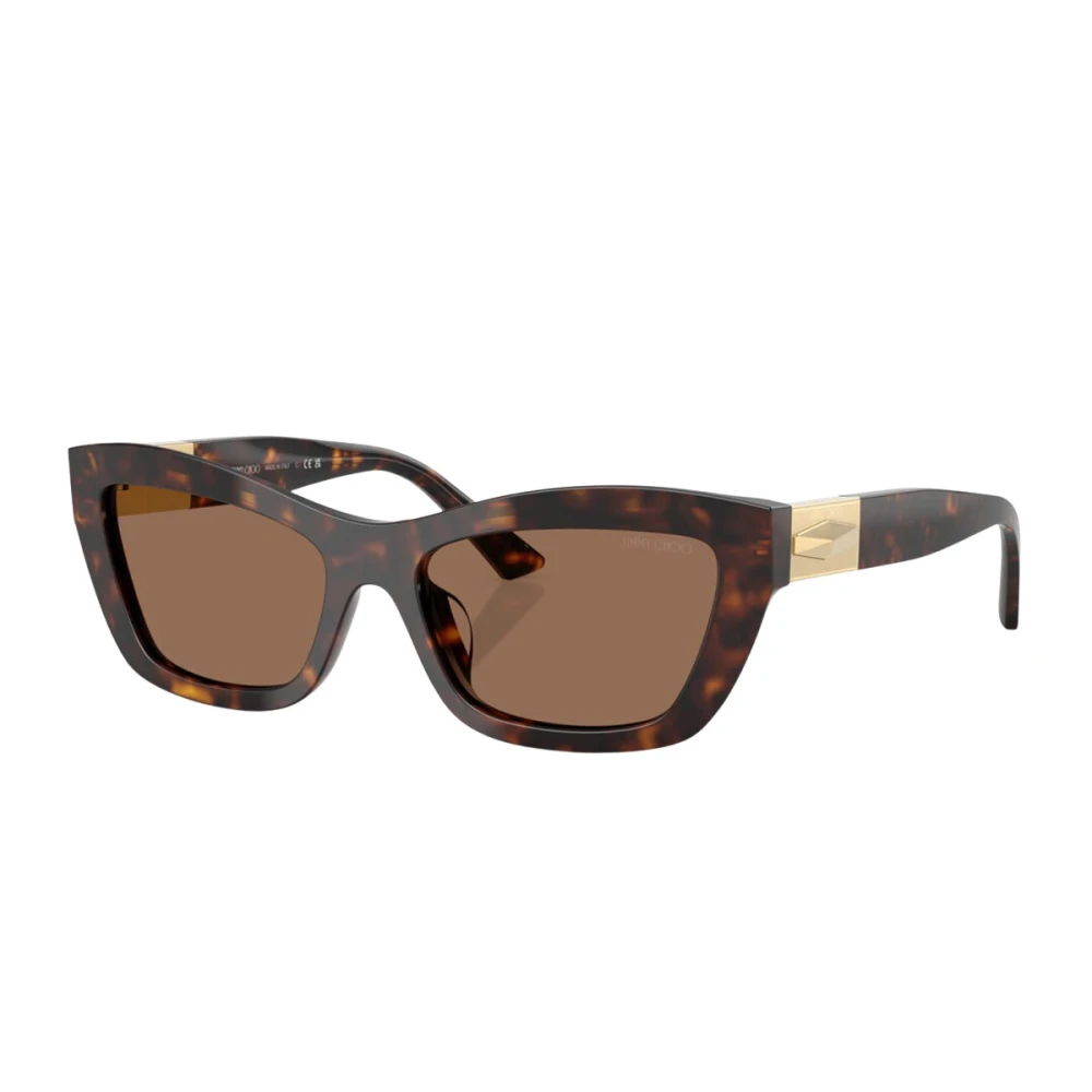 Jimmy Choo Women's Brown Cat-Eye Sunglasses