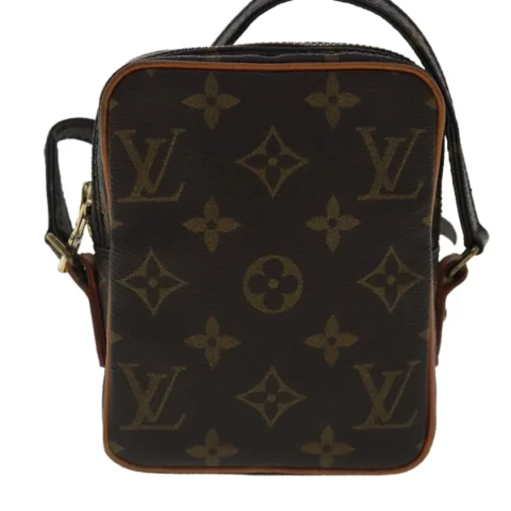 Louis Vuitton Vintage Pre-owned Canvas clutches Brown Dames