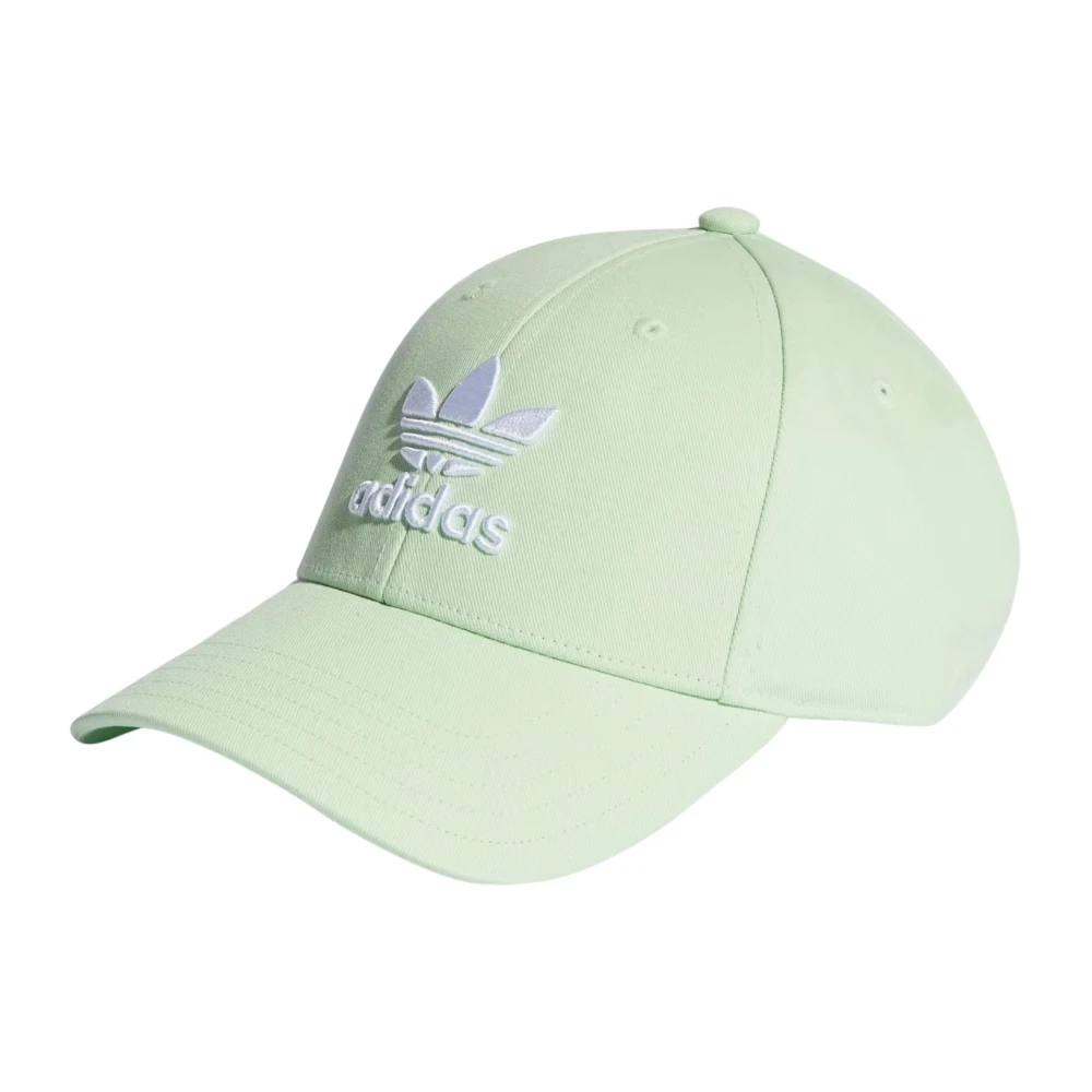 Adidas Originals Groen en wit Trefoil baseballpet Green Unisex