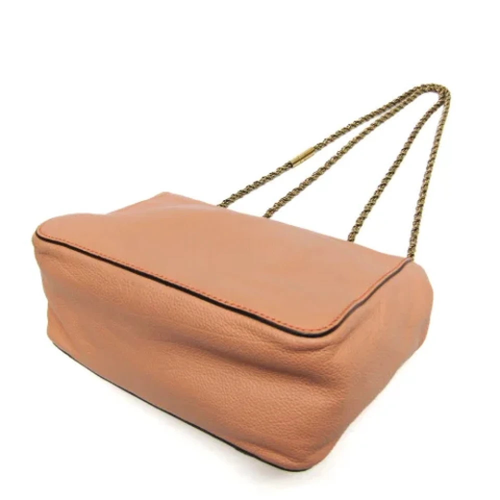 Chloé Pre-owned Leather shoulder-bags Pink Dames