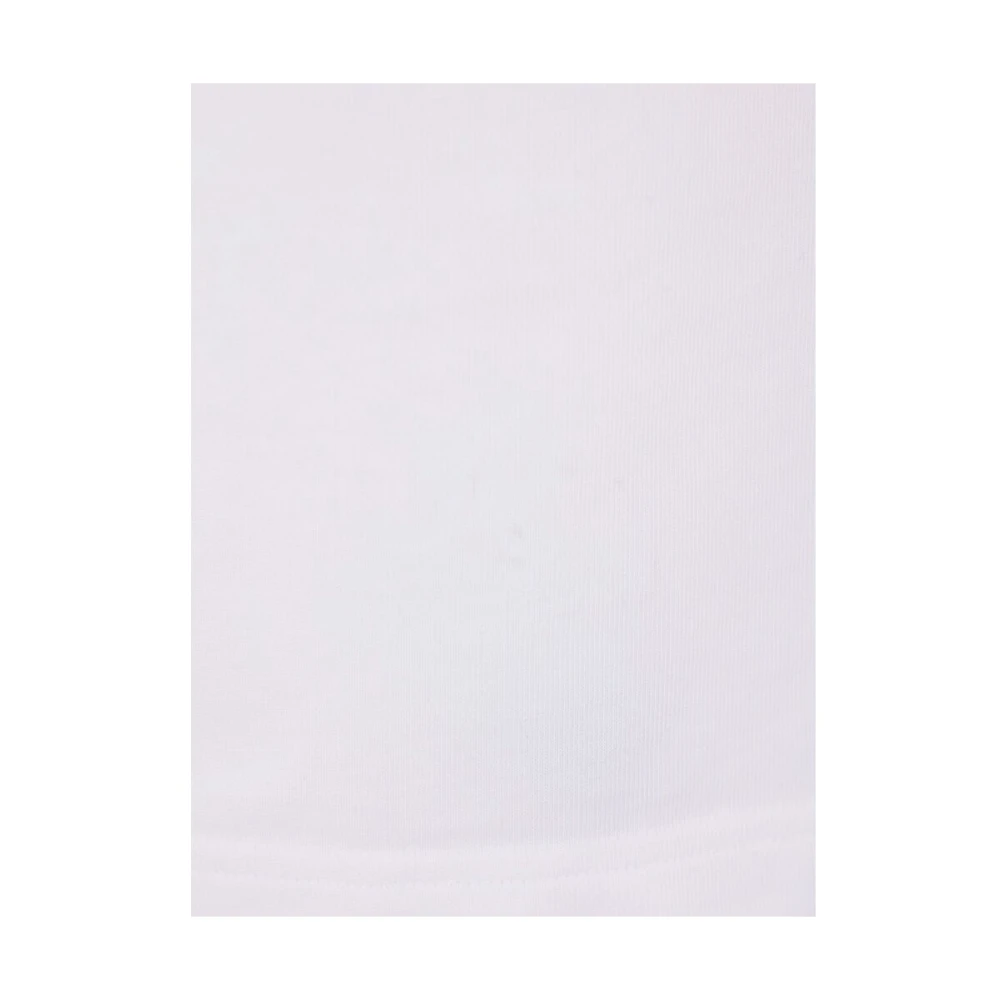 Casablanca Grafische Print Ronde Hals T-shirt White Heren