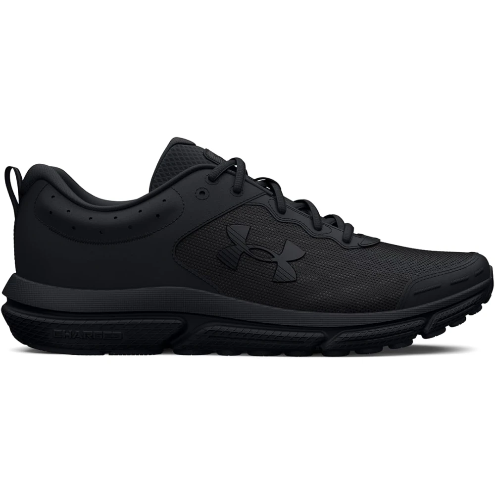 Under Armour Men's Black Sneakers, 7 Uk, Charged Assert Running Trainers