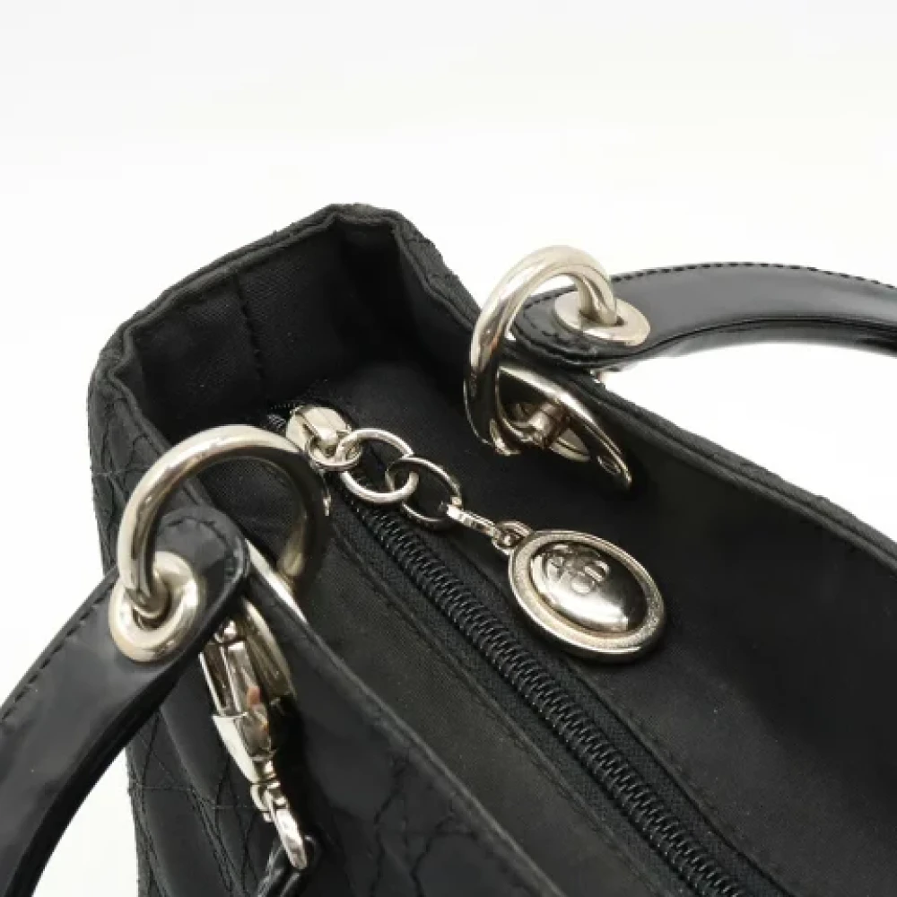 Dior Vintage Pre-owned Canvas dior-bags Black Dames