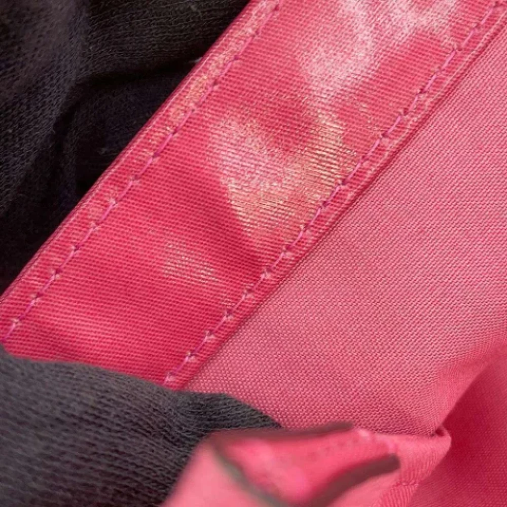 Gucci Vintage Pre-owned Canvas gucci-bags Pink Dames