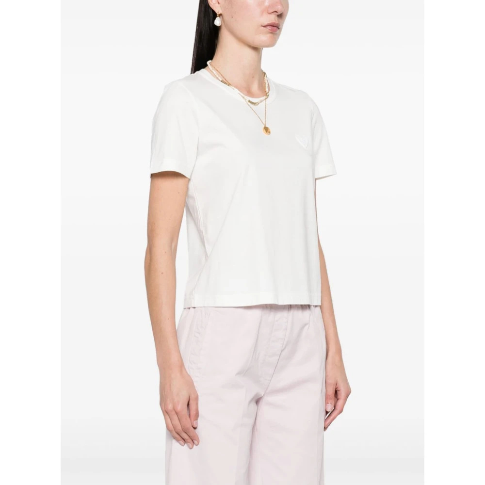 Forte Bianco Damesoverhemd Ss25 White Dames
